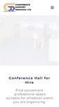 Mobile Screenshot of conferencesupportservices.com