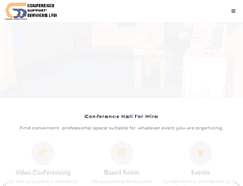 Tablet Screenshot of conferencesupportservices.com